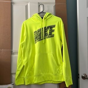 Large Nike neon sweatshirt